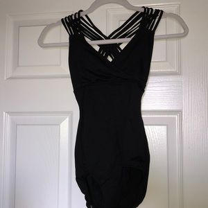 Black leotard